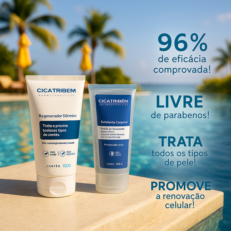 Kit Cicatribem: Estrias e Manchas Nunca Mais!