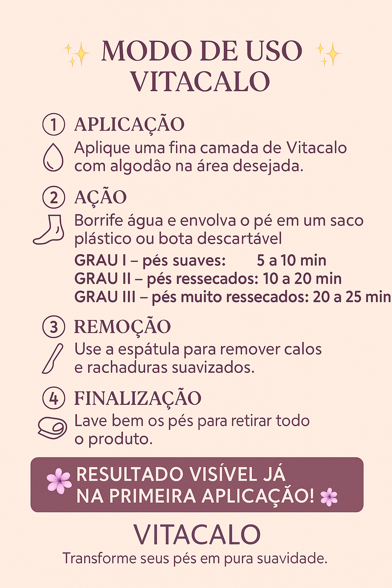 KIT Removedor de Rachadura + Calo