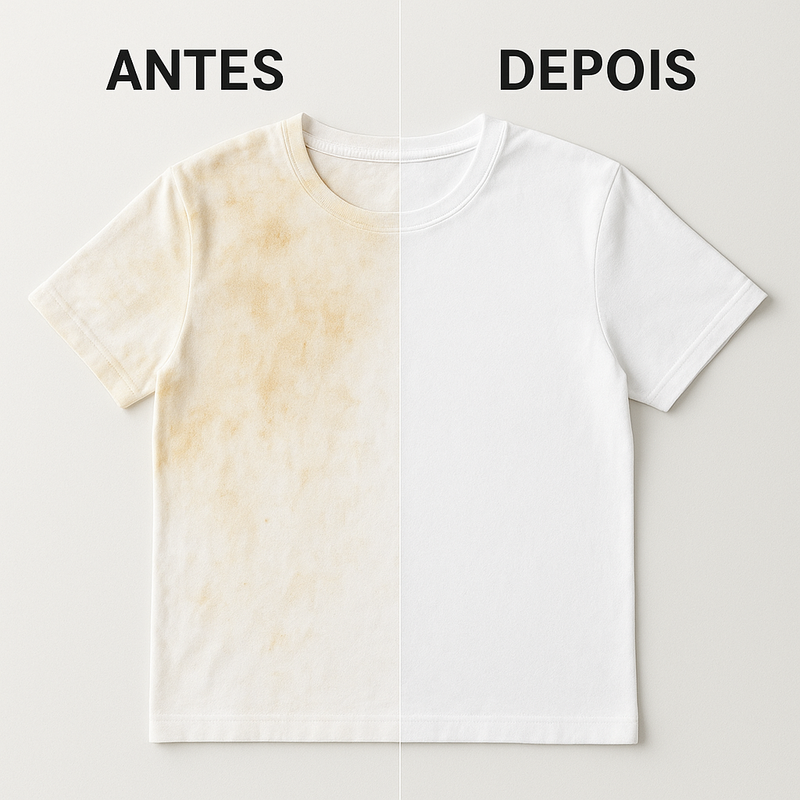Pó Mágico – Elimine Manchas e Recupere o Branco das Roupas!
