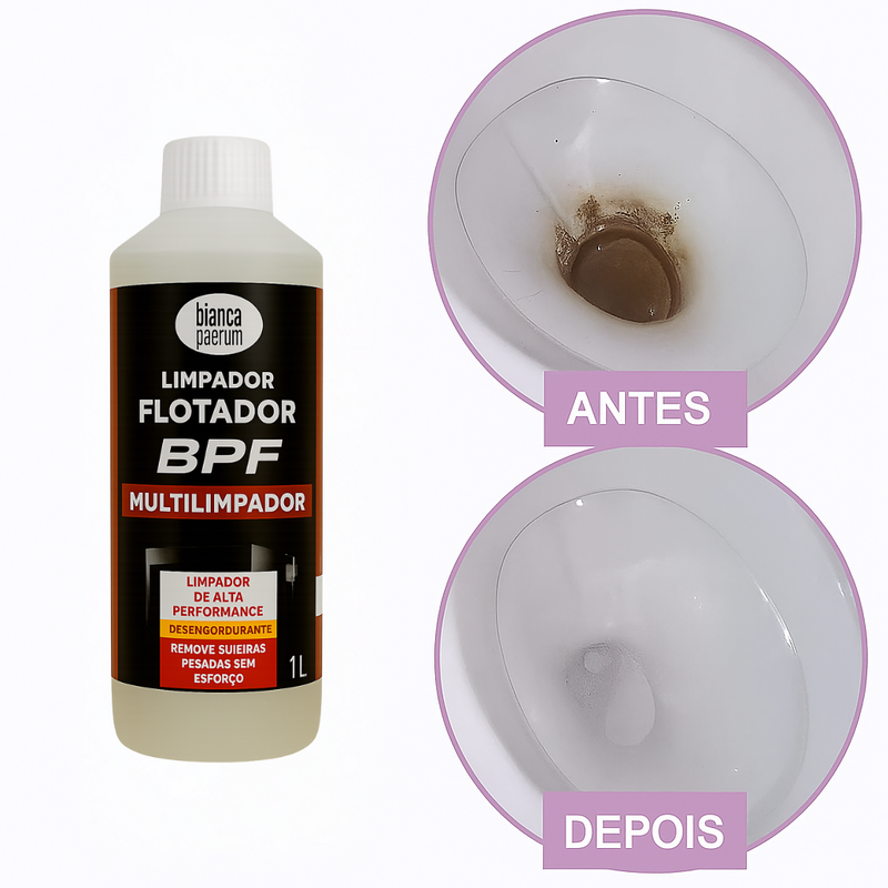 Flotador BPF™ – O Multiuso Poderoso Que Derrete Qualquer Sujeira e Gordura em Segundos!